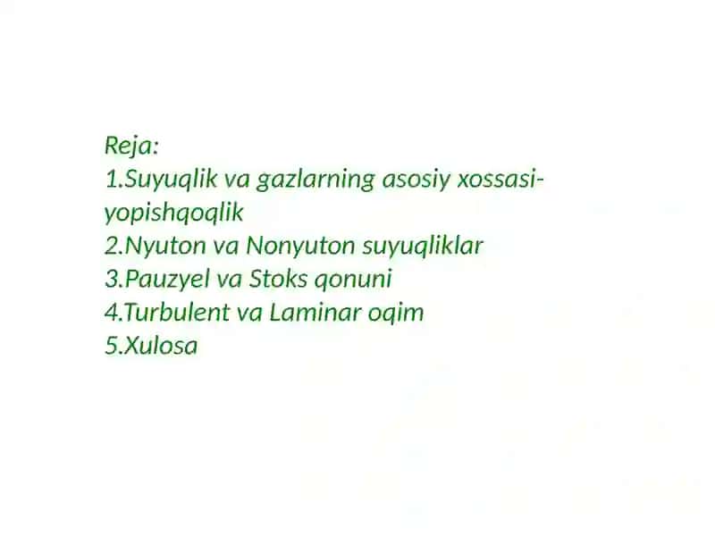 Bioreologiya.Biologik  suyuqliklarning  qovushqoqligi.Klinikada  qovushqoqlikdan foydalanish 2