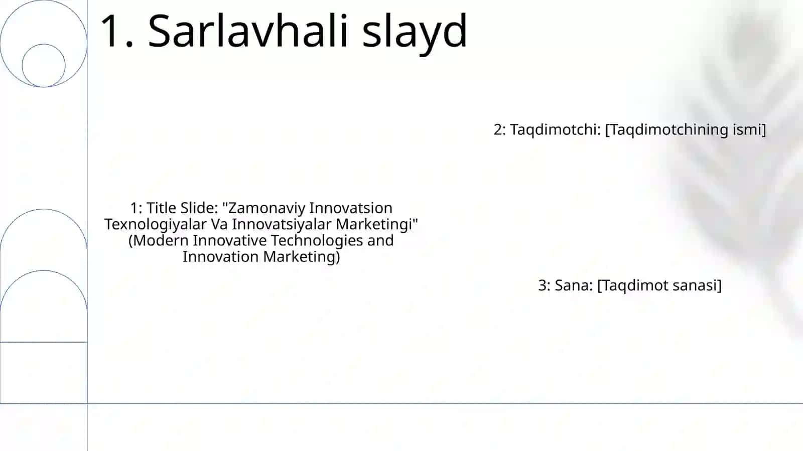 Zamonaviy Innovatsion Texnologiyalar Va Innovatsiyalar Marketingi 2