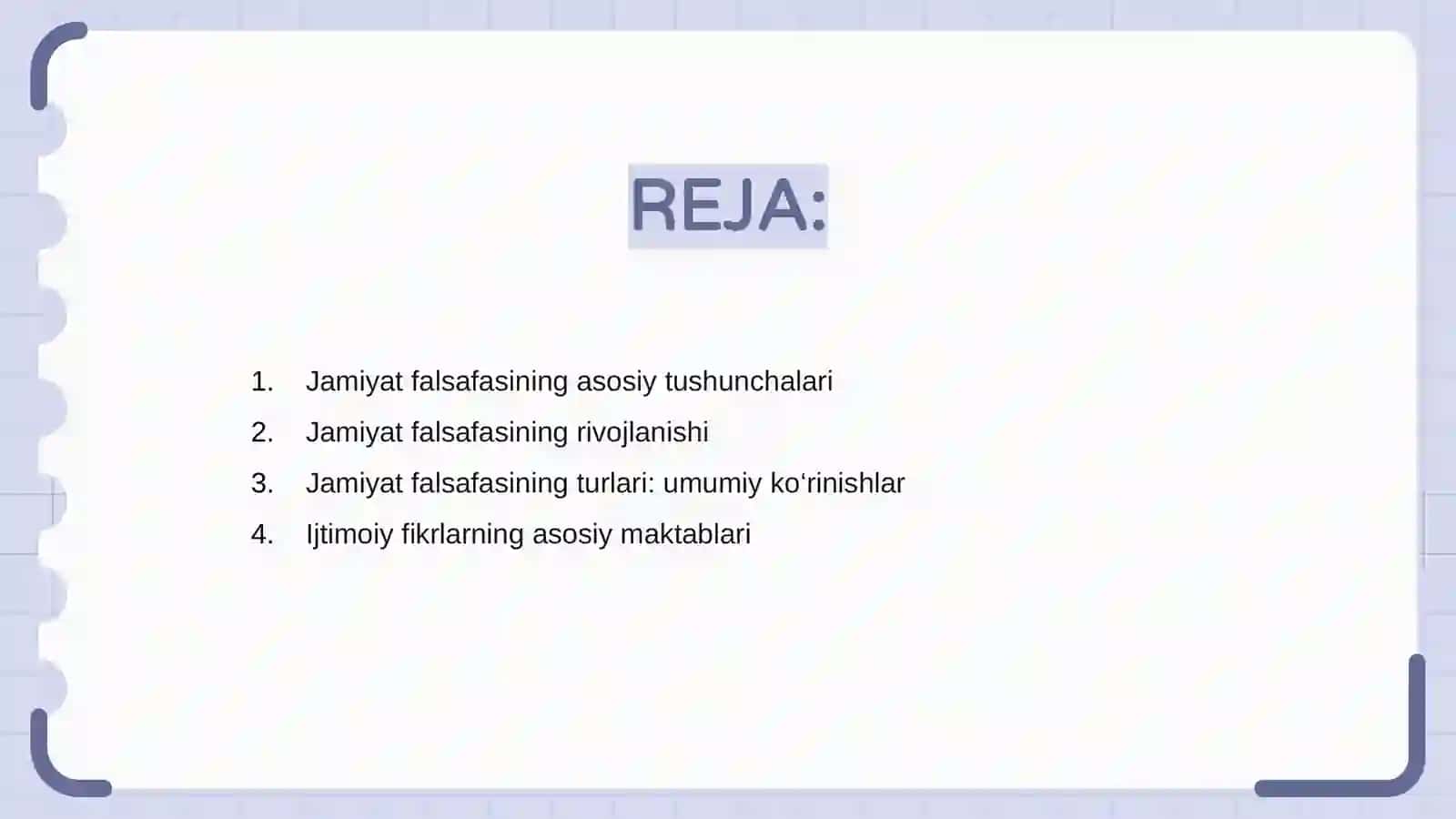 Jamiyat falsafasi va uning turlari 2