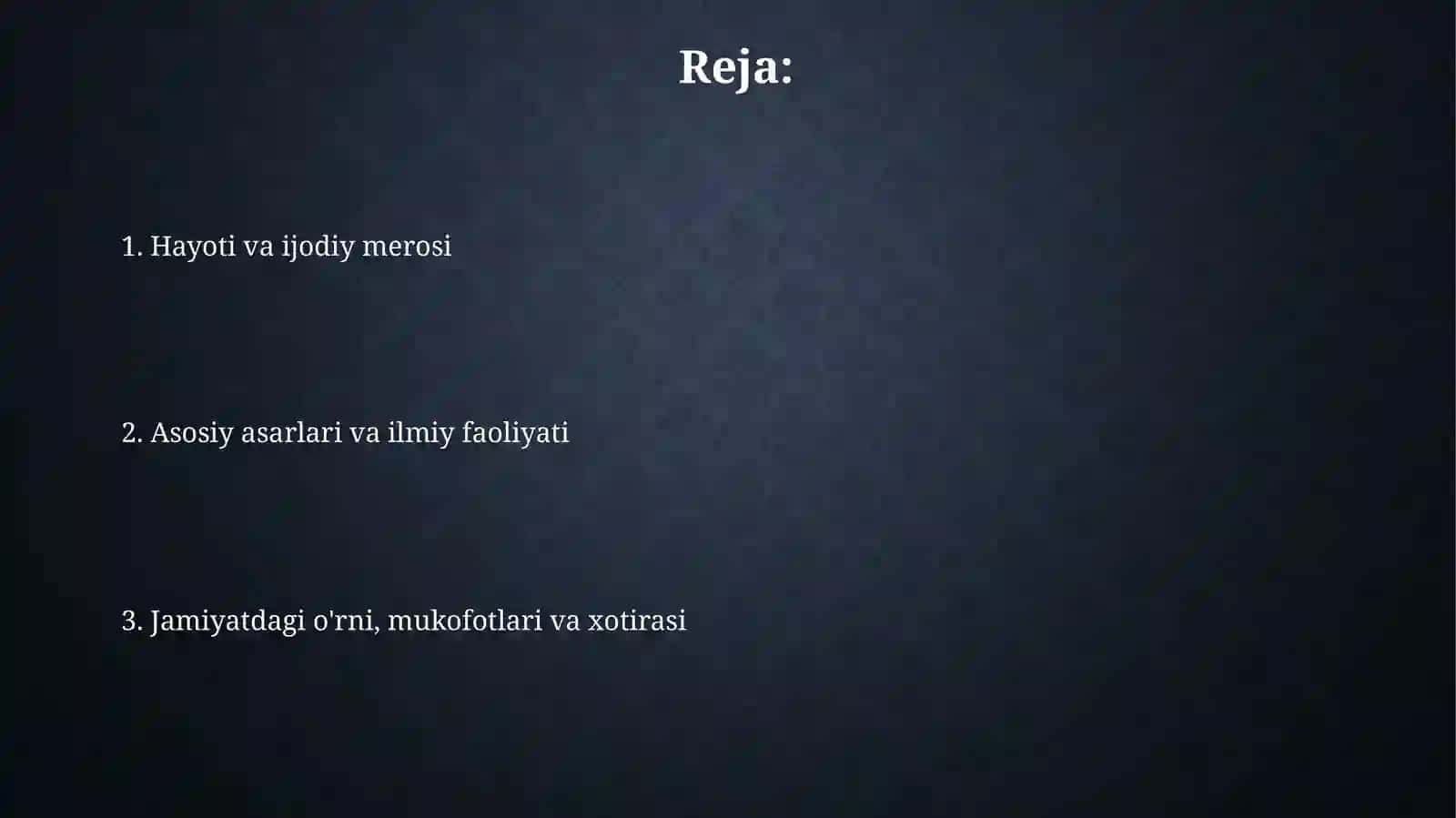 M. A'zamning ijodi va faoliyati 2