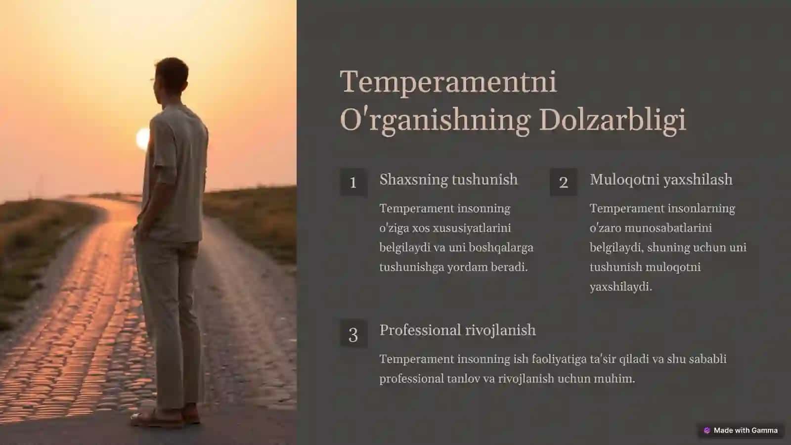 Umumiy Psixologiya: Temperament va Uning Nazariyalari 2