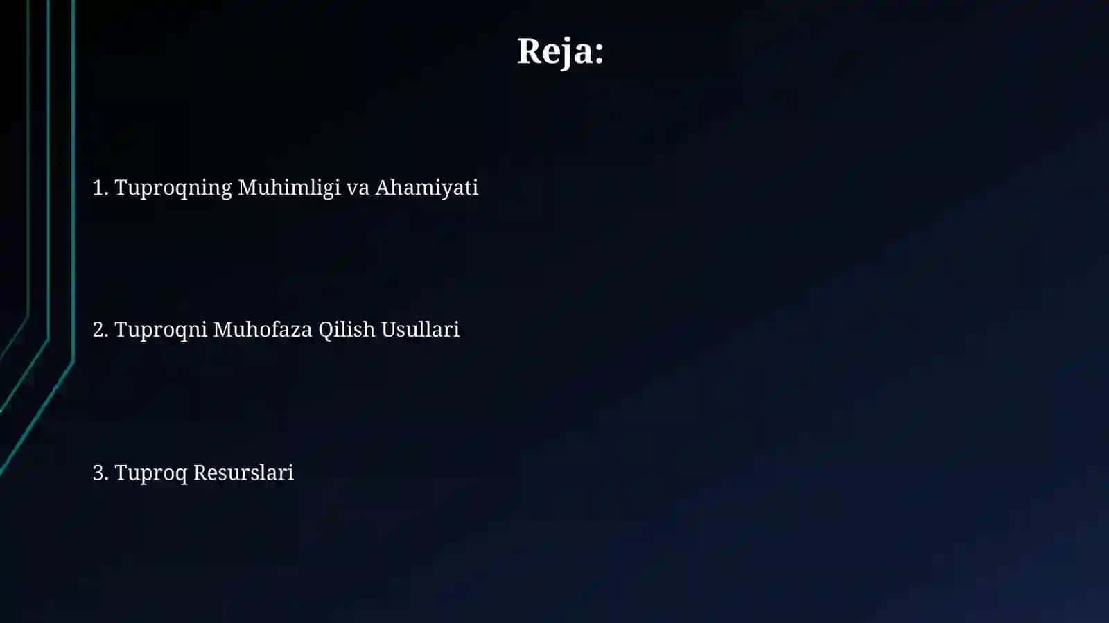 Tuproq resurslari va ularni muhofazasi 2
