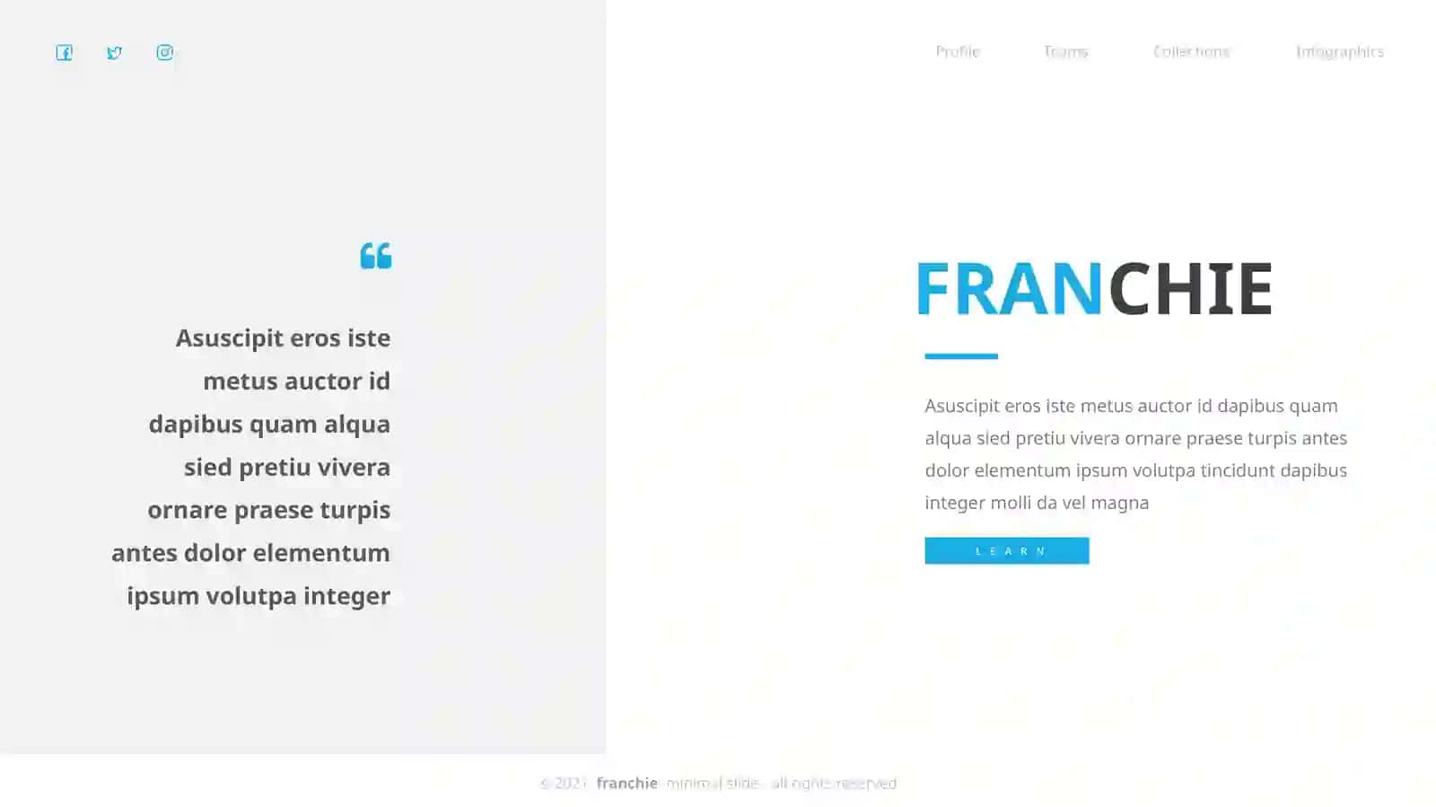 FRANCHIE 2