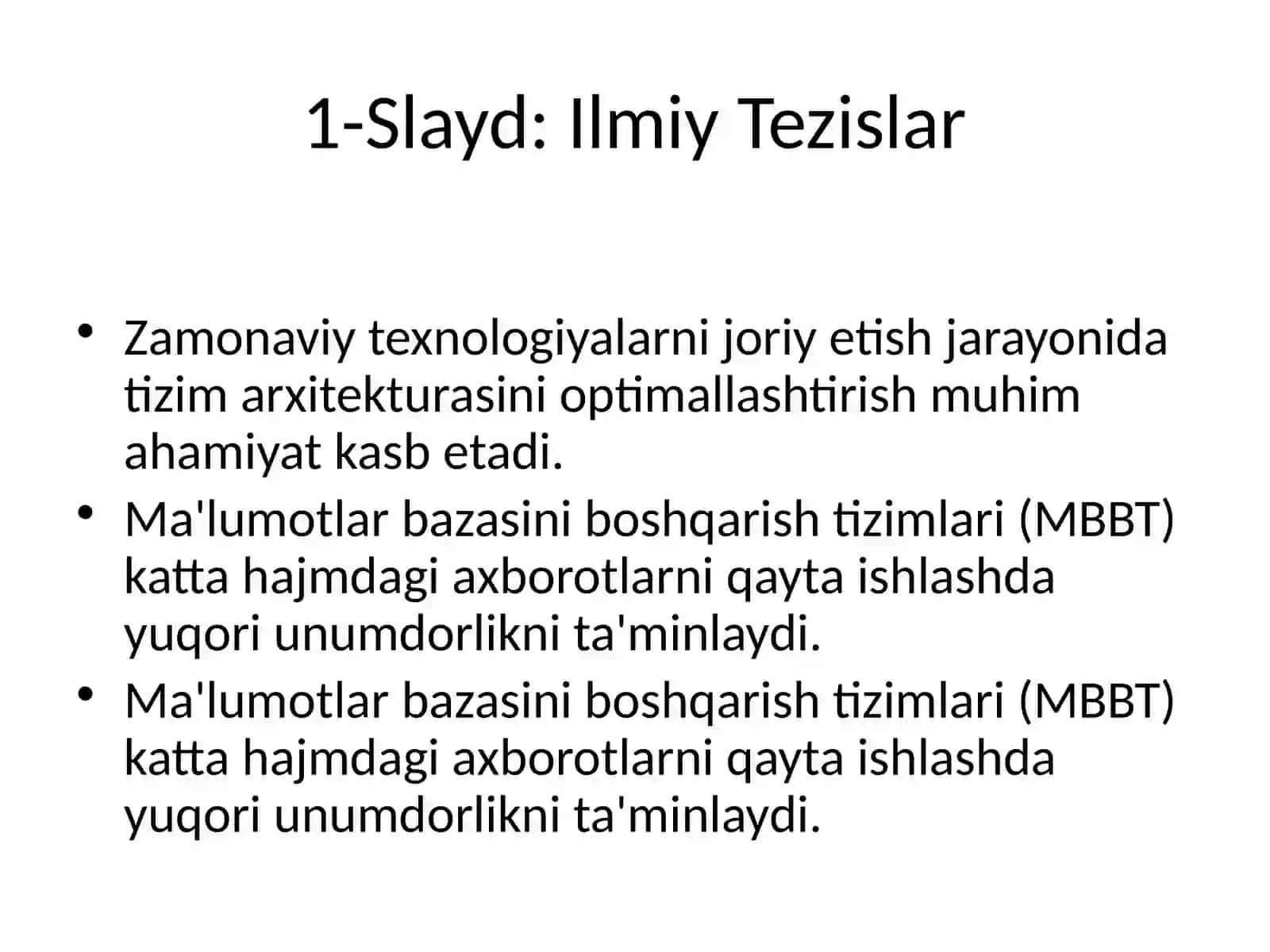 Mukammal Slayd-Taqdimot 2