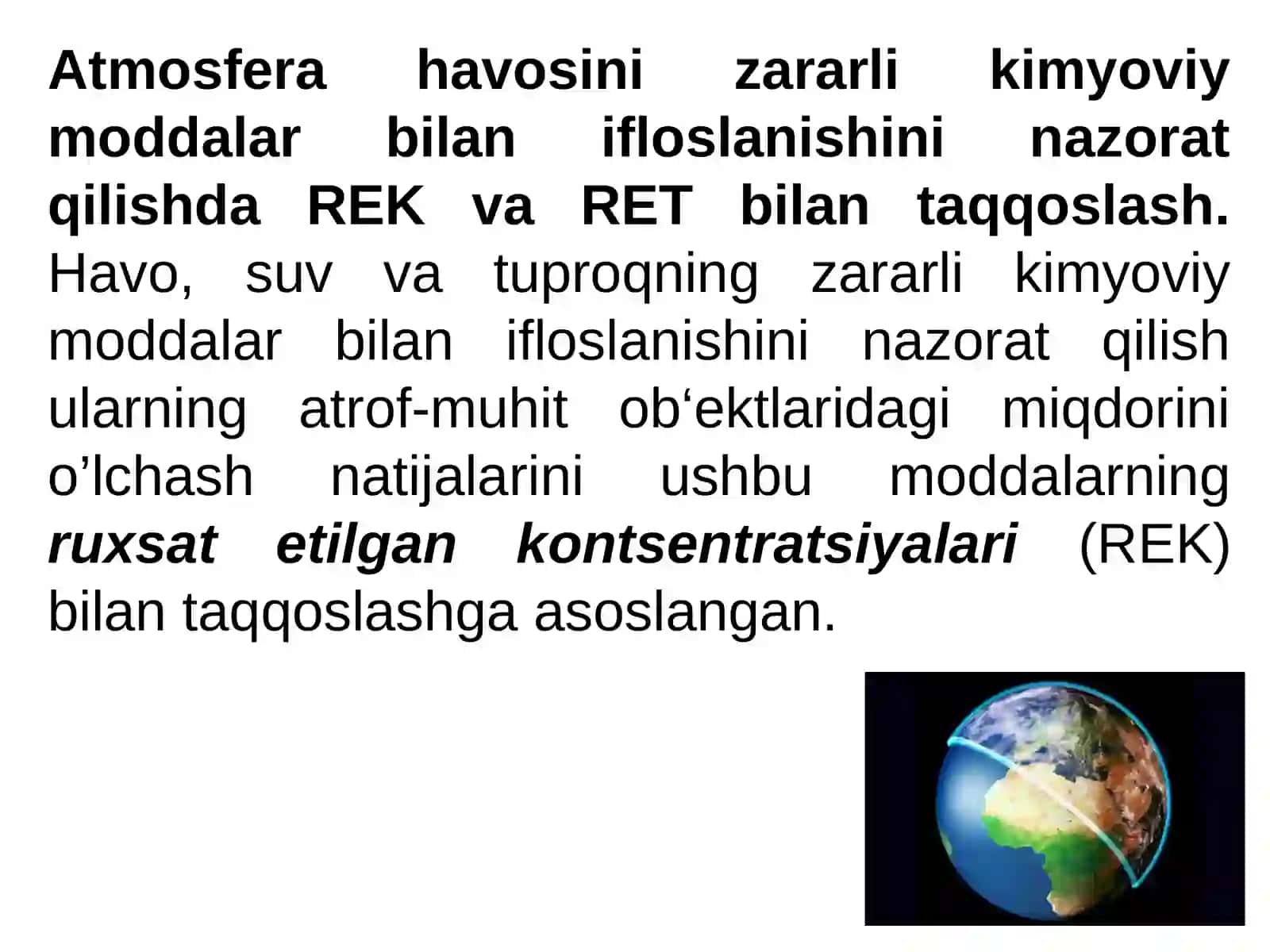 GEOLOGIYA FANLARI EKOLOGIYA 2