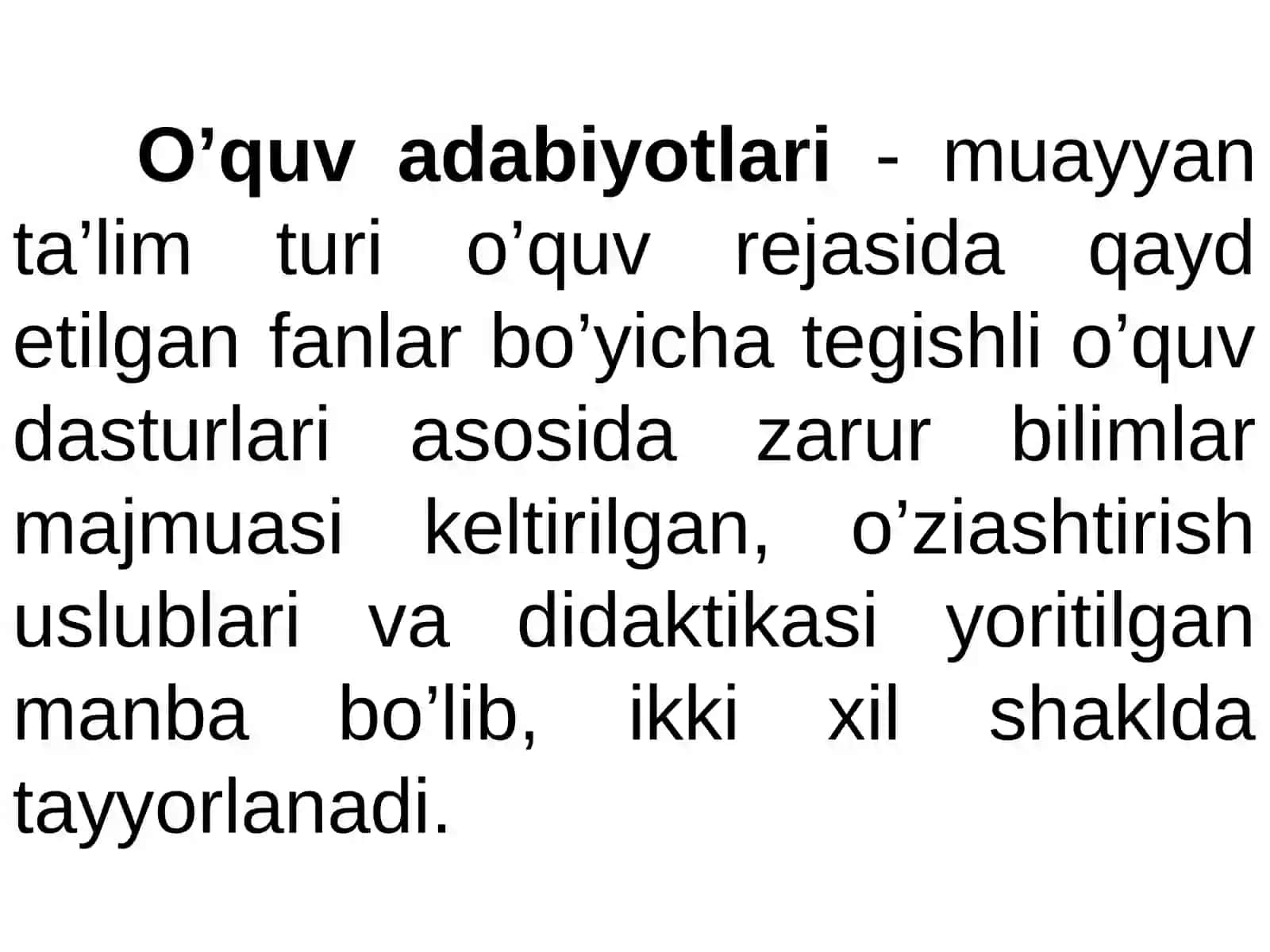 Elektron darslik va uning turlari 2