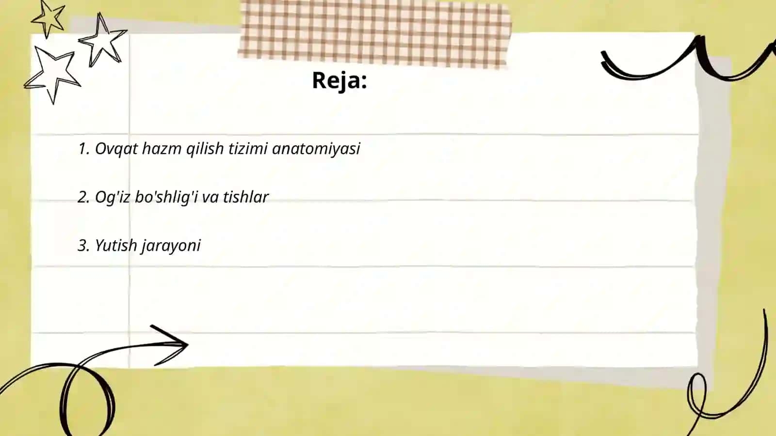 Ovqat Hazm Qilish Sistemasi 2