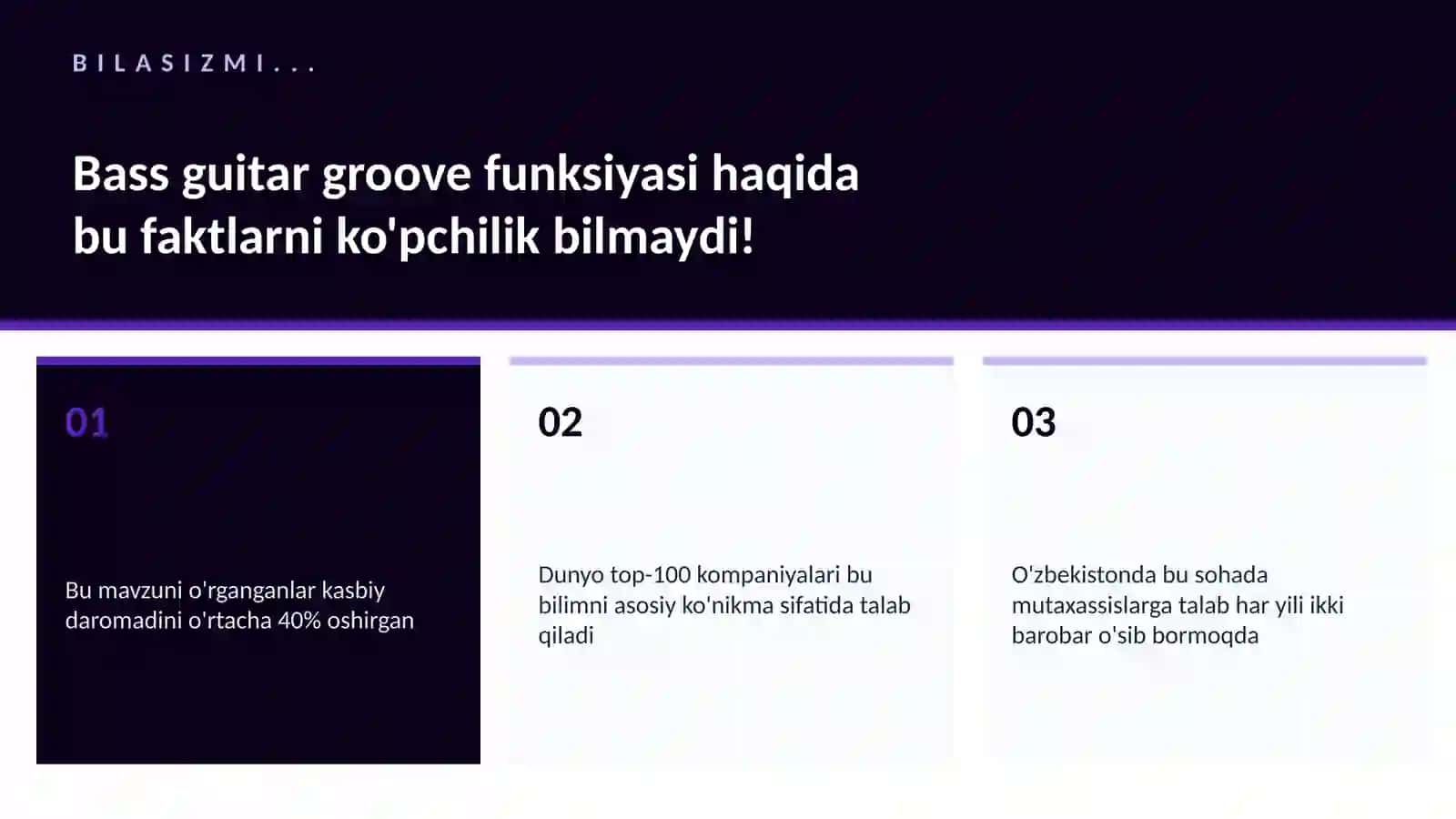 Bass guitar groove funksiyasi 2