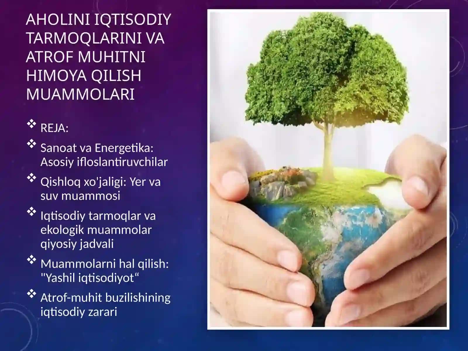 Qishloqxo'jaligi: Yervasuv muammosi 2