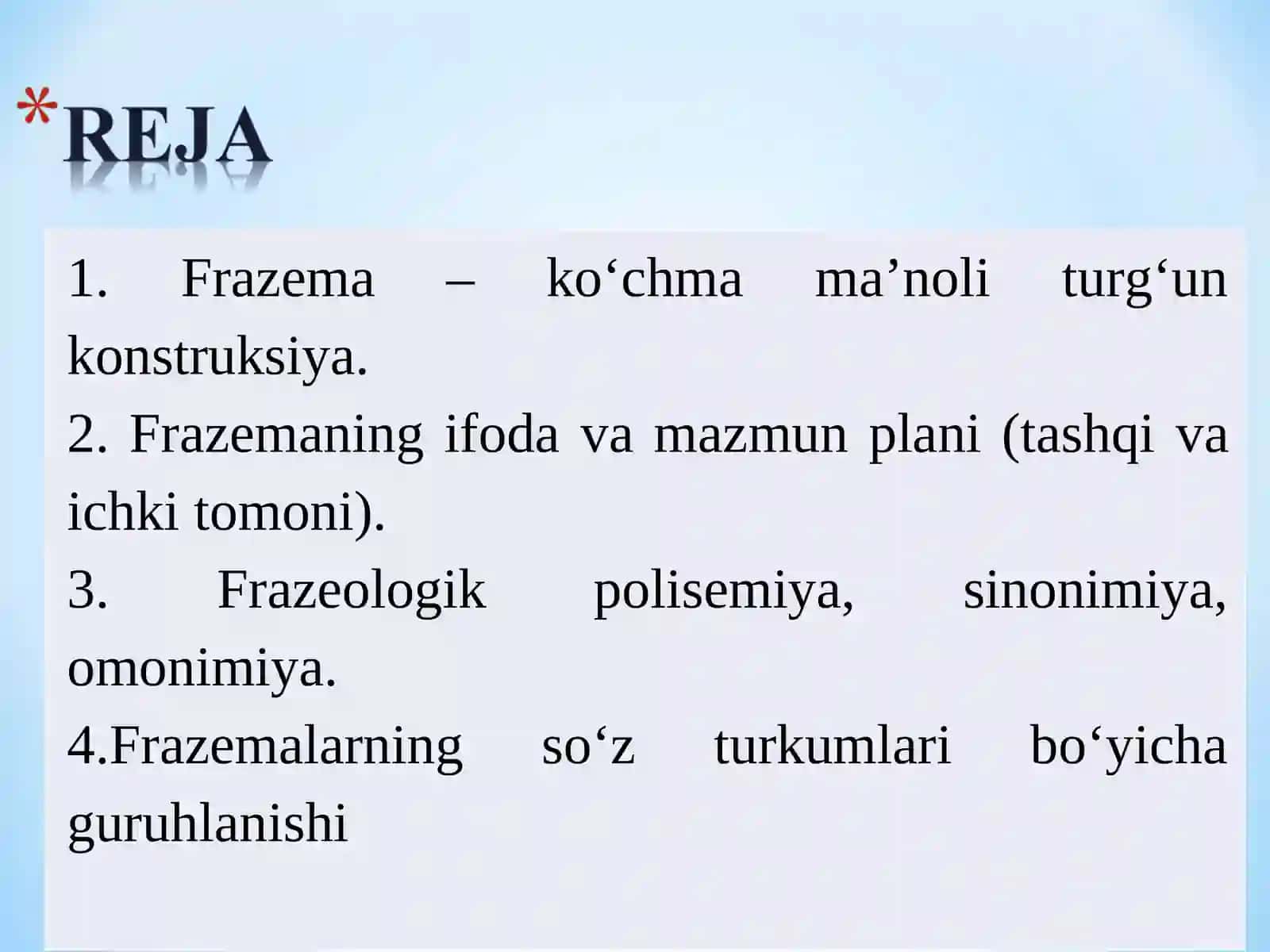 FRAZEOLOGIYA 2