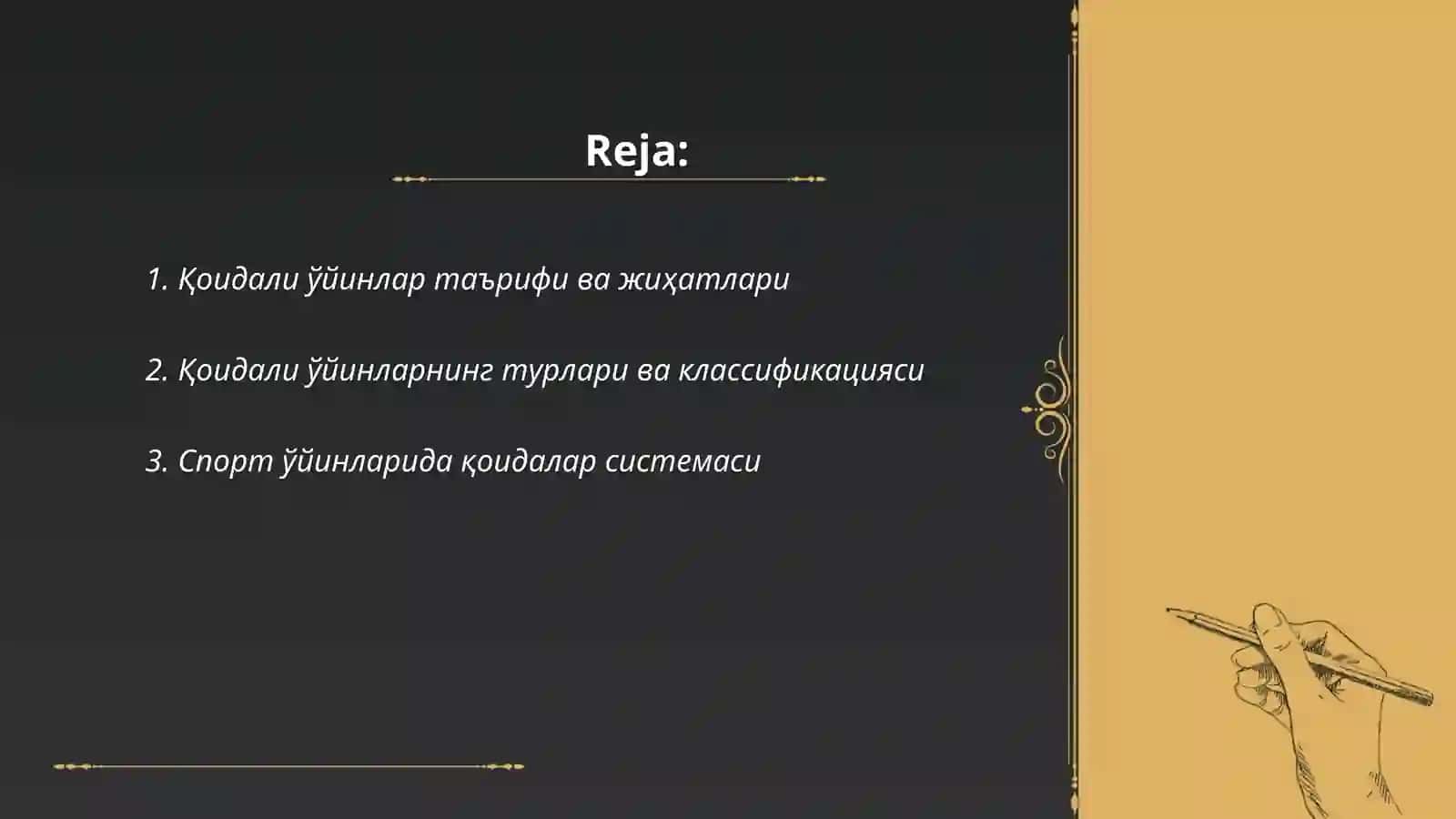 Қоидали уйинлар ва унинг турлари 2