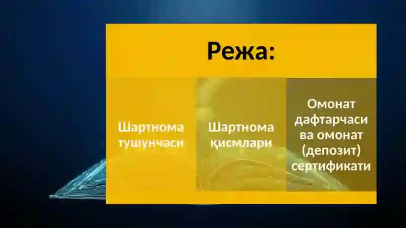 Банк омонатлари 2