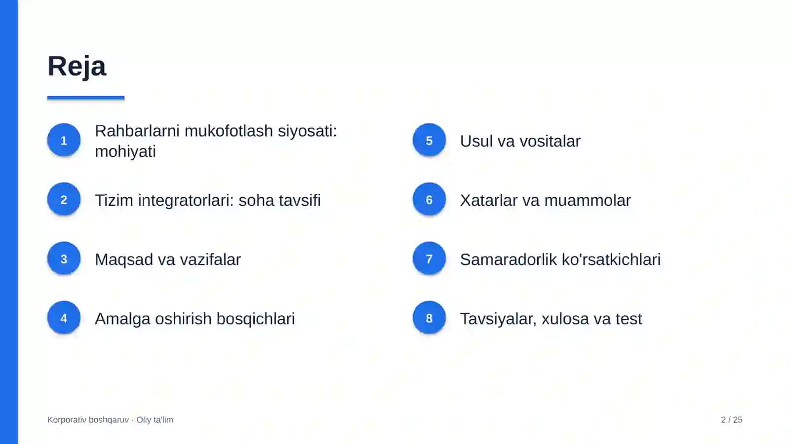 tizim integratorlarida rahbarlarni mukofotlash siyosati 4588 2