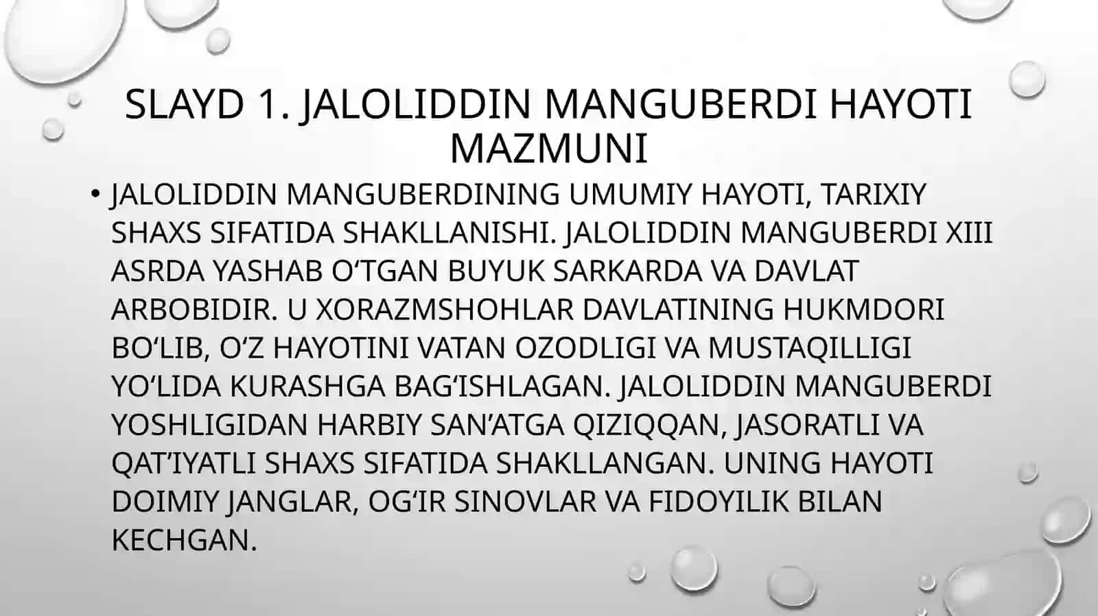 JaloliddinManguberdi–Vatan himoyachisi 2