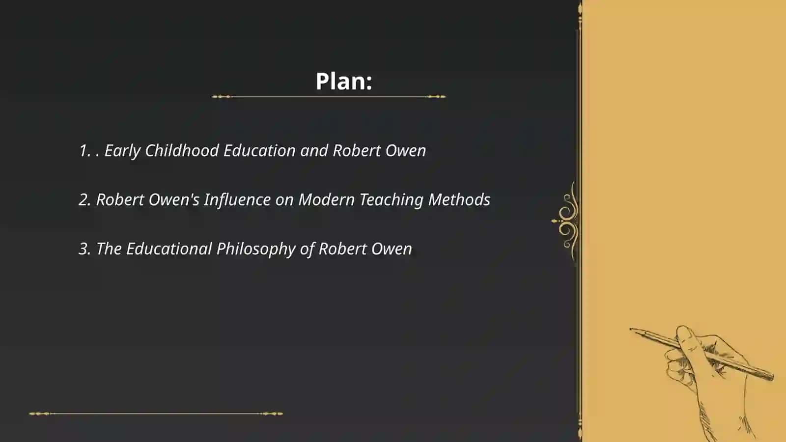 Early Childhood Education and Robert Owen 2