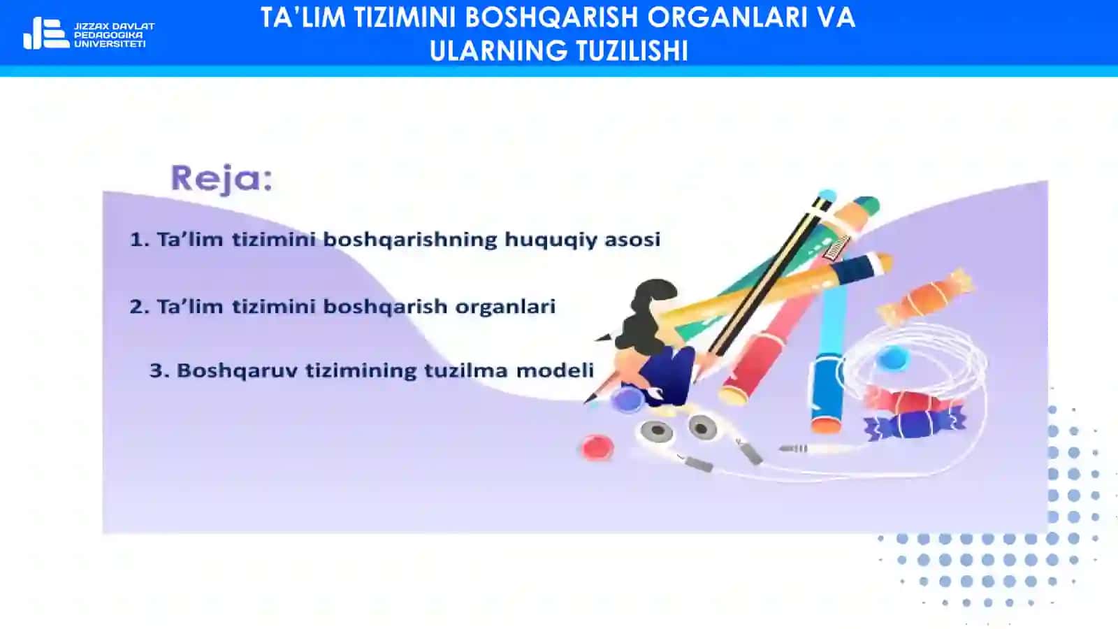 TA’LIM TIZIMINI BOSHQARISH ORGANLARI VA ULARNING TUZILISHI 2