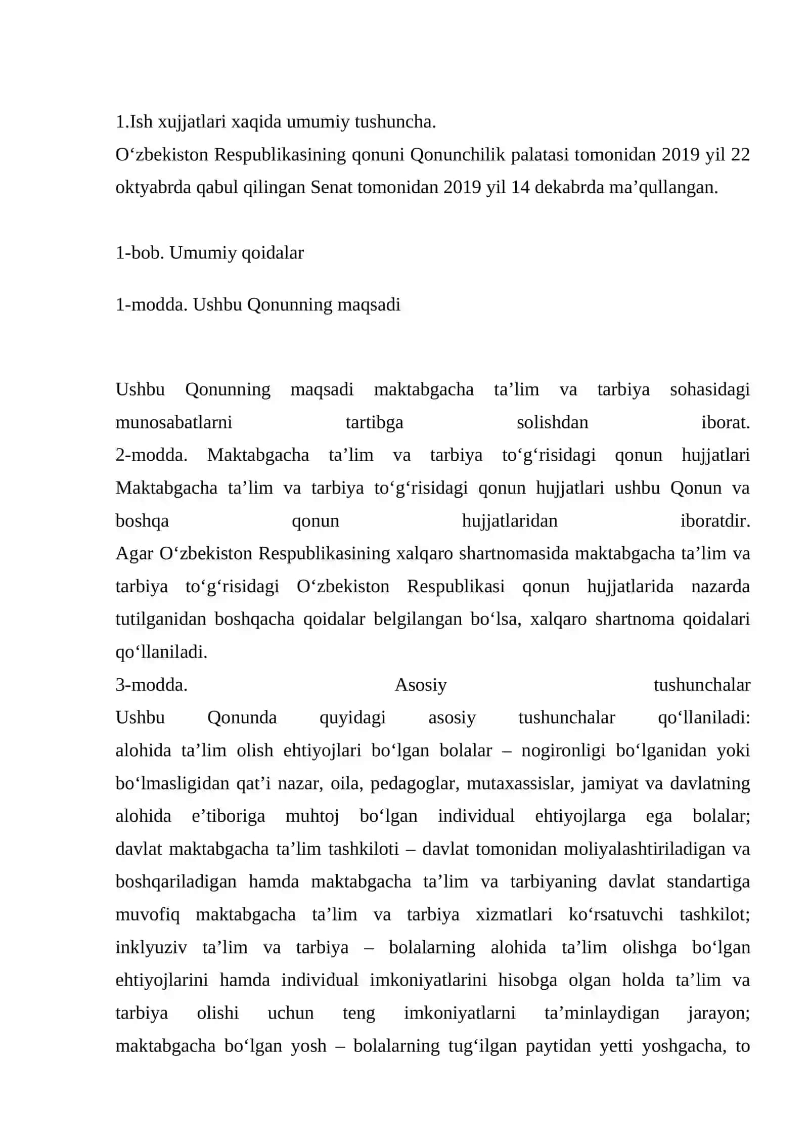 TARBIYACHI ISH HUJJATLARINI NAMUNA ASOSIDA TO'LDIRISH 2