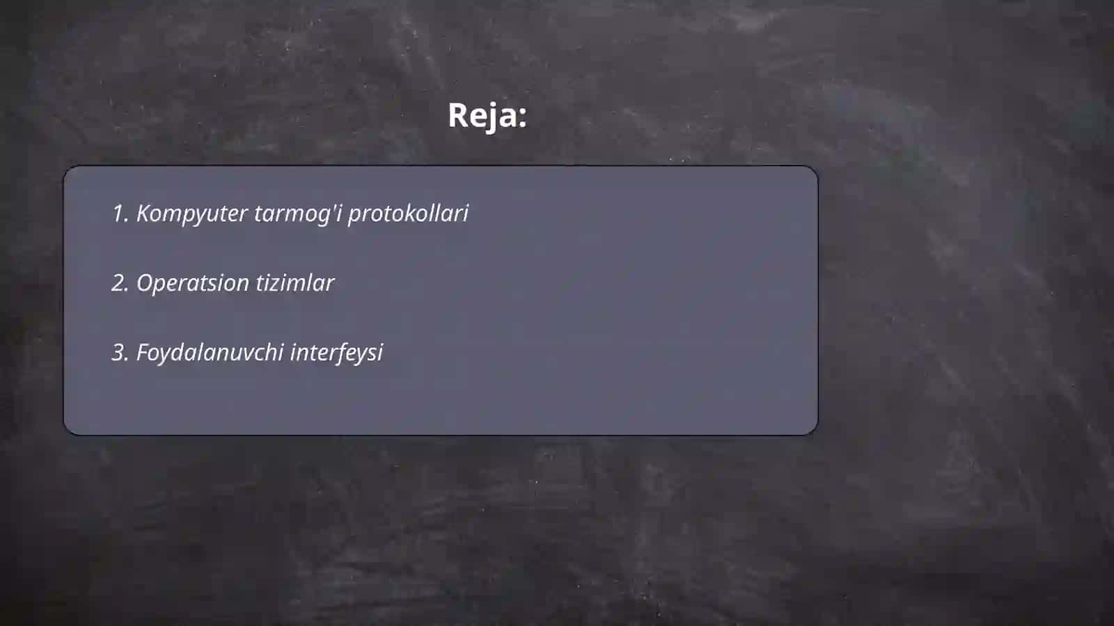 Kompyuterdan foydalanishda ishlatiladigan atamalarning tarifi va bazi statistik paketlarni qollash 2