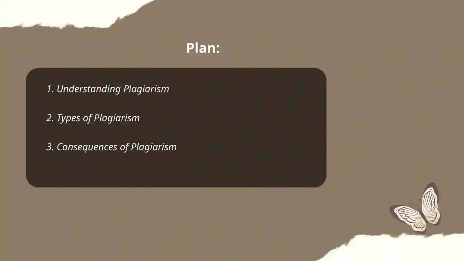 Avoiding Plagiarism 2