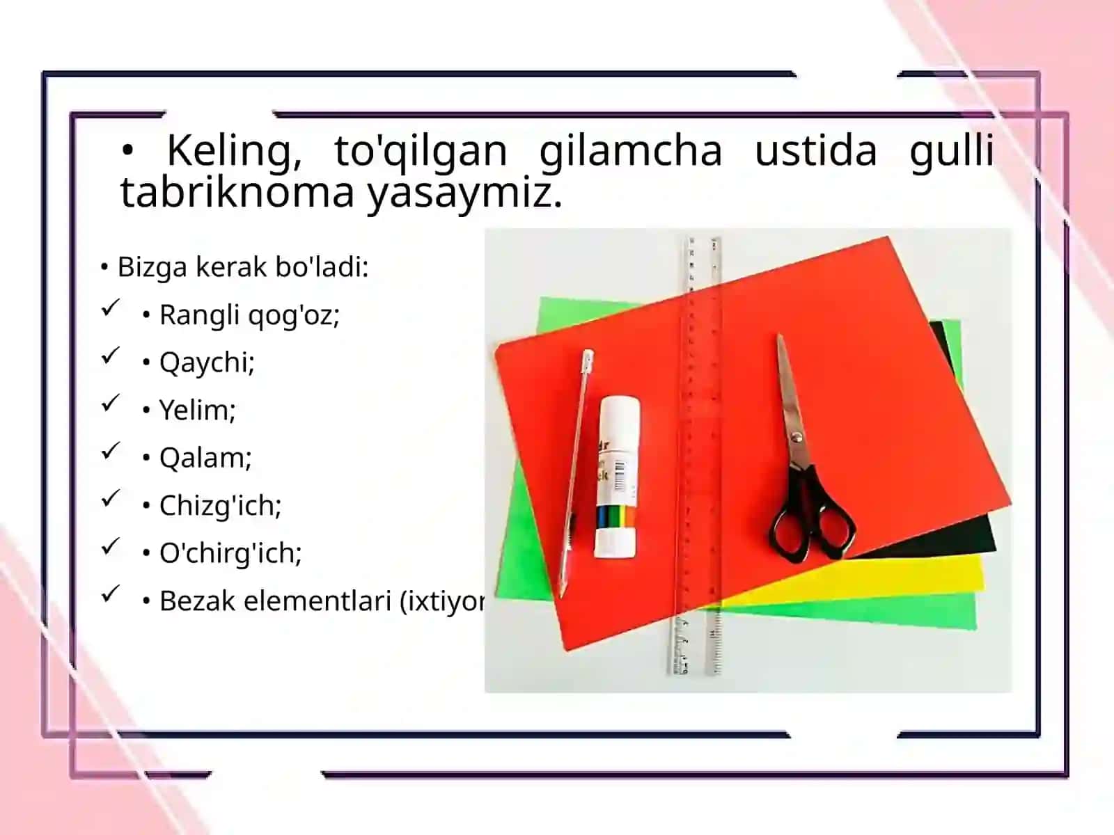 Texnologiya - Modellarni loyihalash 2