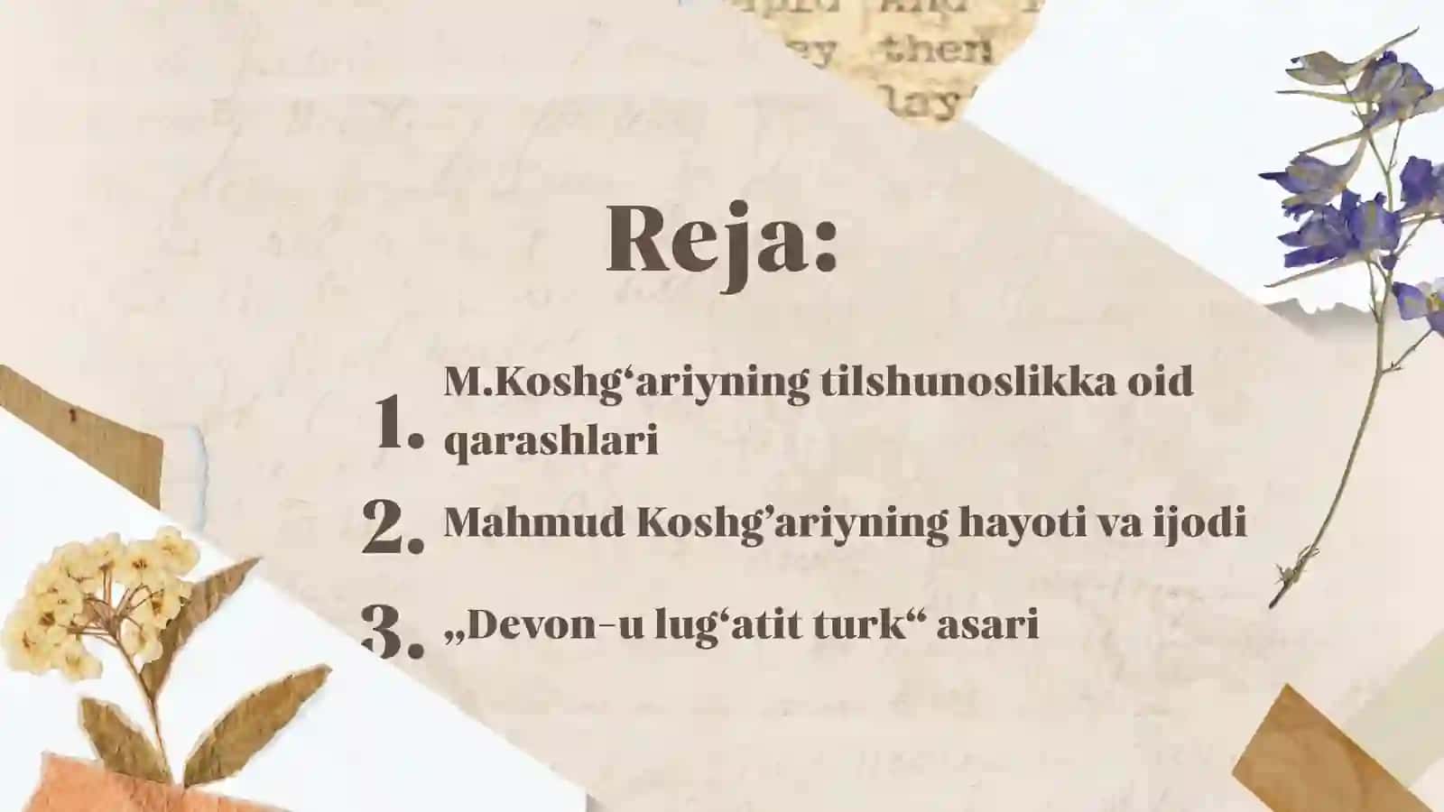 Mahmod Koshg’ariy - „Devon-u lug‘atit turk“ asari 2