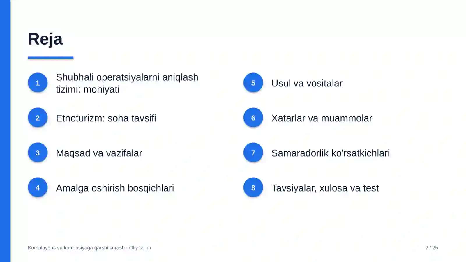 Etnoturizmda shubhali operatsiyalarni aniqlash tizimi 2