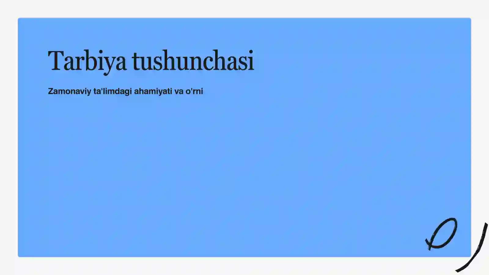 Tarbiya Olganlikni Tashxis Qilish 2