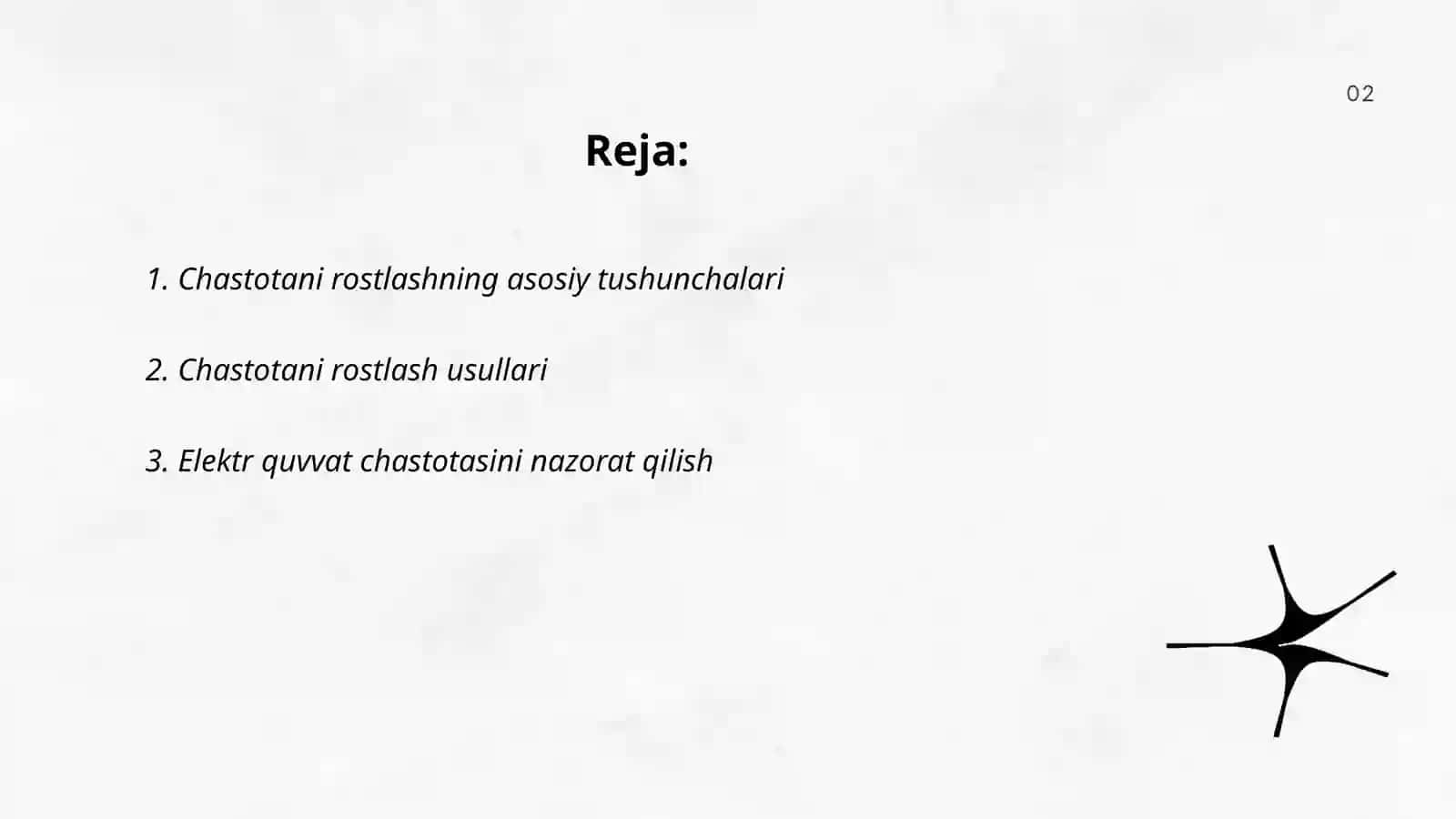 Chastotani rostlash 2