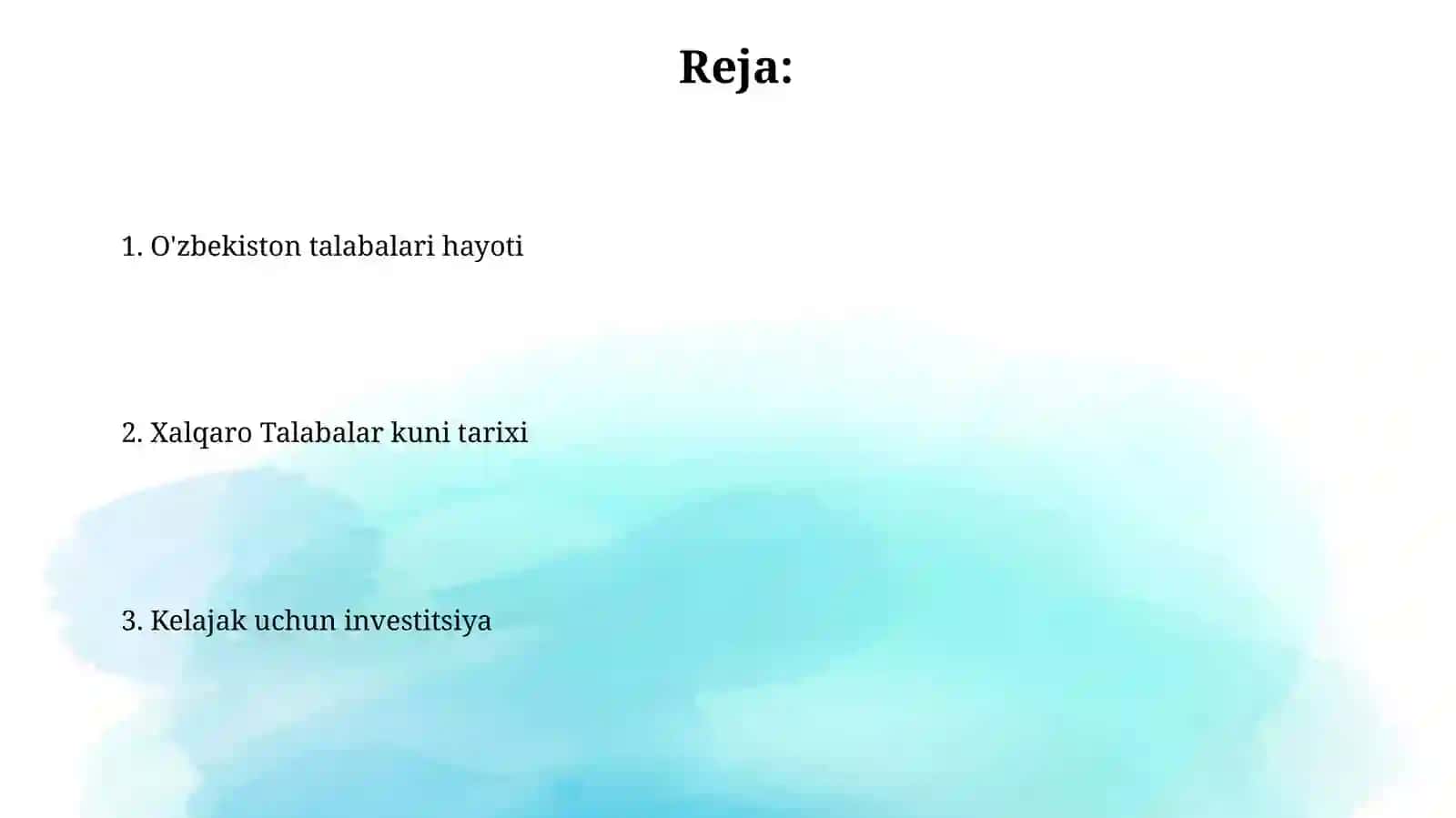 Xalqaro Talabalar kuni 2