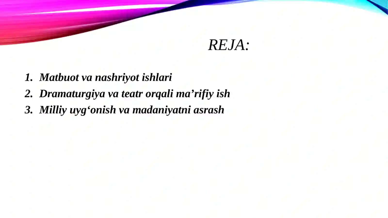 Mahmudxo‘ja Behbudiyning ma’rifiy ishlari 2