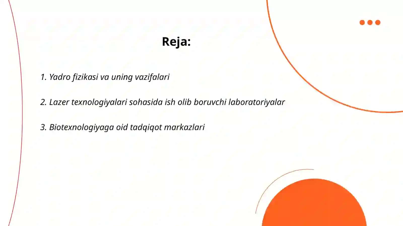 Yadro fizikasi va uning vazifalari 2