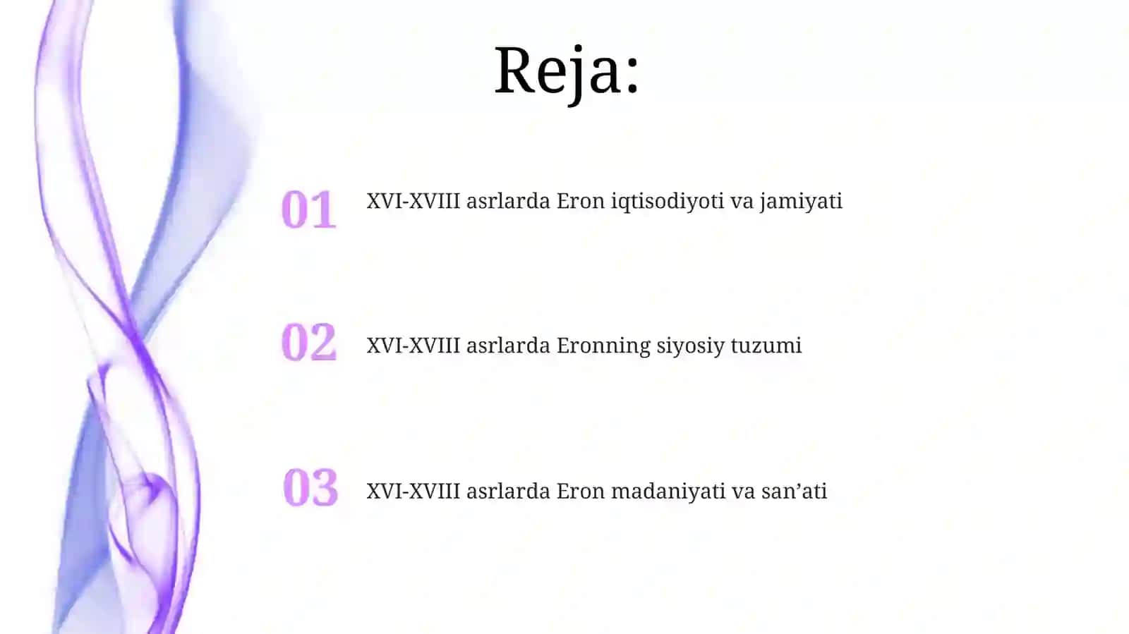 XVI-XVIII asrlarda Eron 2