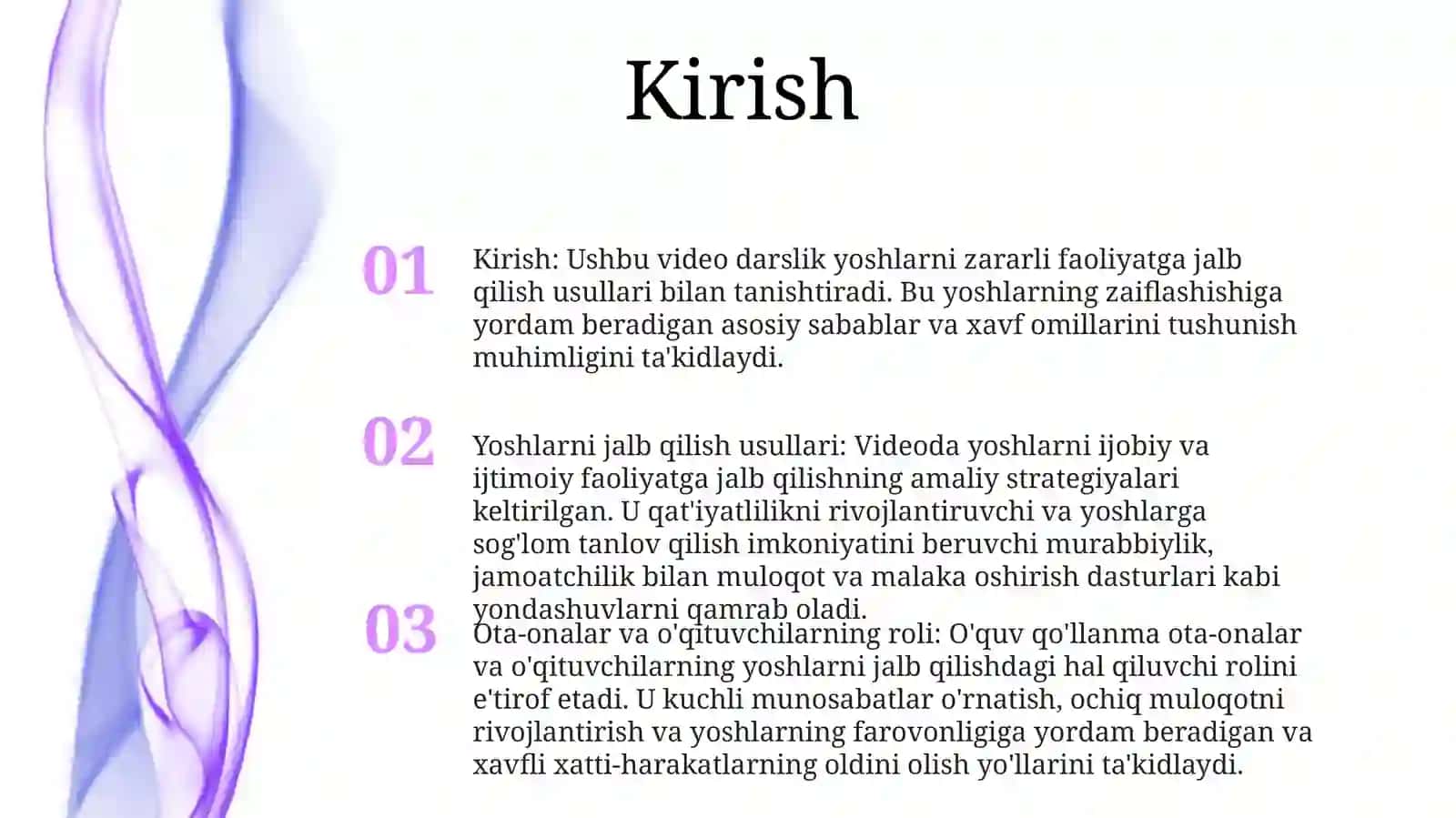 Yoshlarni zararli faoliyatga jalb qilish usullari 2