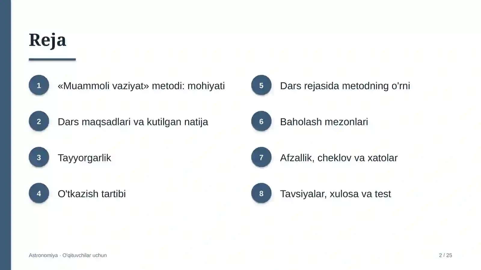 astronomiya darslarida muammoli vaziyat metodidan foydalanish 9492 2