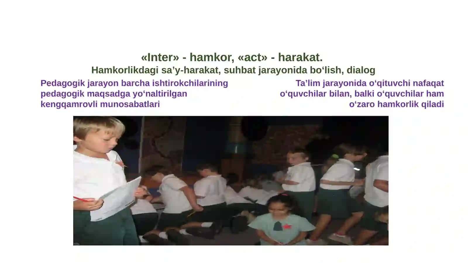 Vaqt-bebaho nemat mavzusini o‘qitishda interfaol metodlardan foydalanish. 2