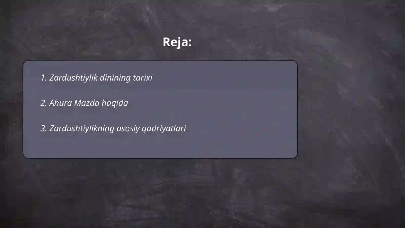 Zardushtiylik dini 2