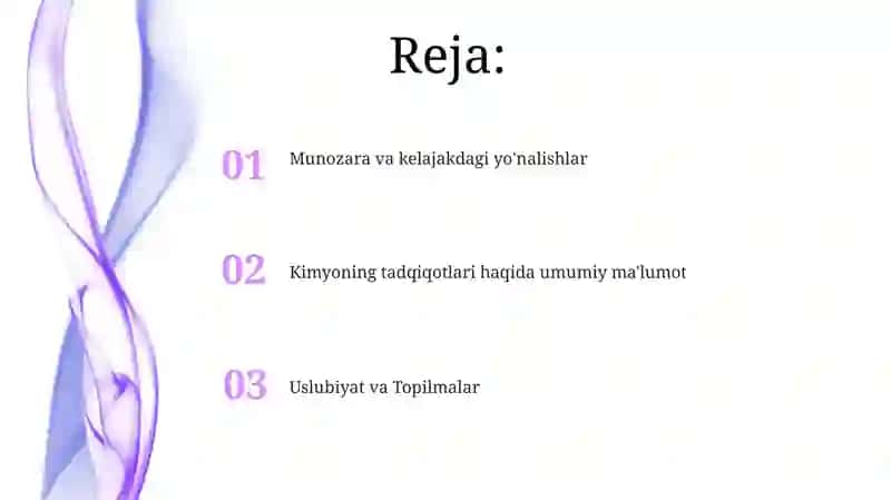 Kimyoning dolzarb masalalariga bag'ishlangan ilmiy maqolalar 2