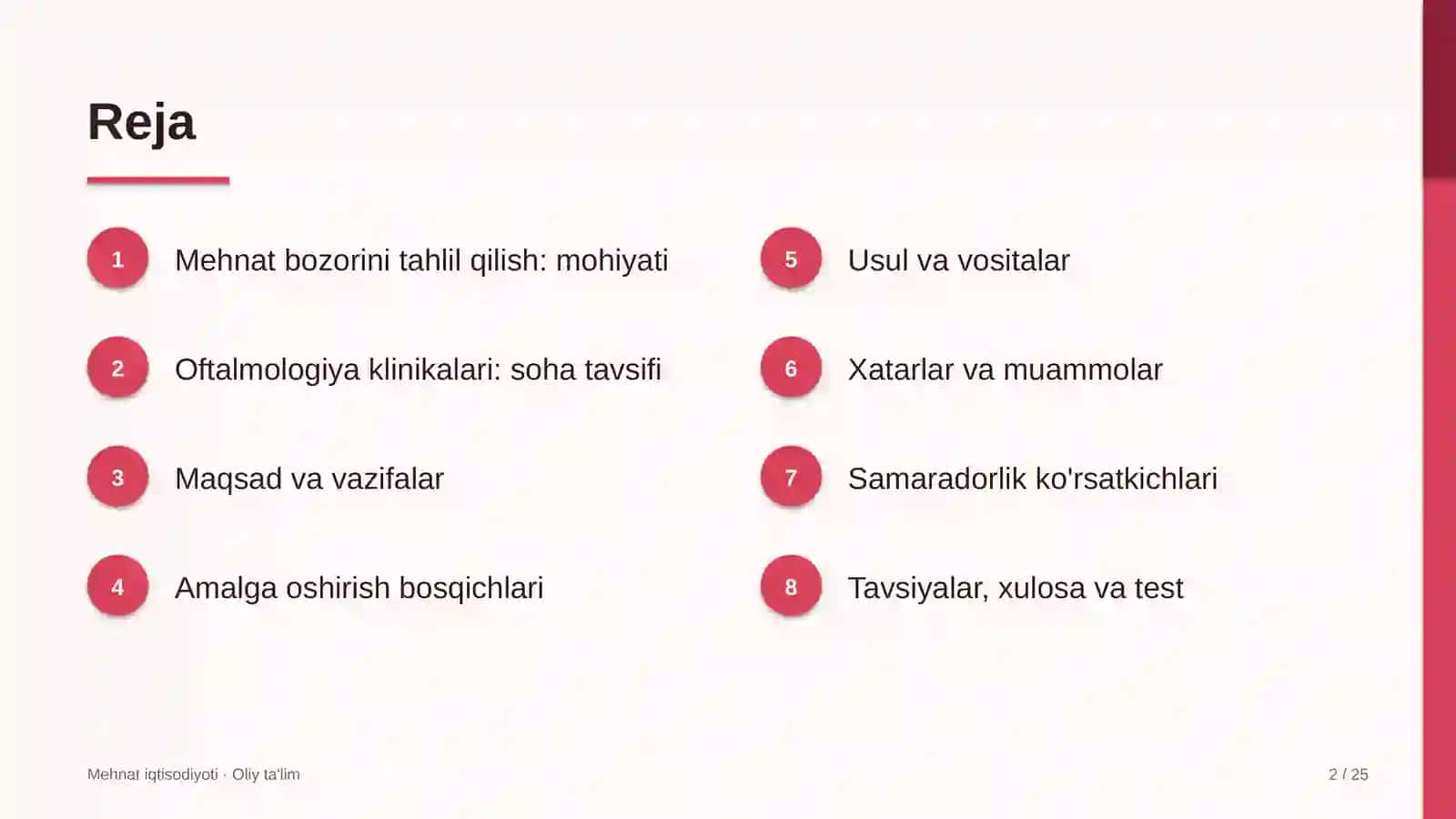 oftalmologiya klinikalarida mehnat bozorini tahlil qilish 3305 2