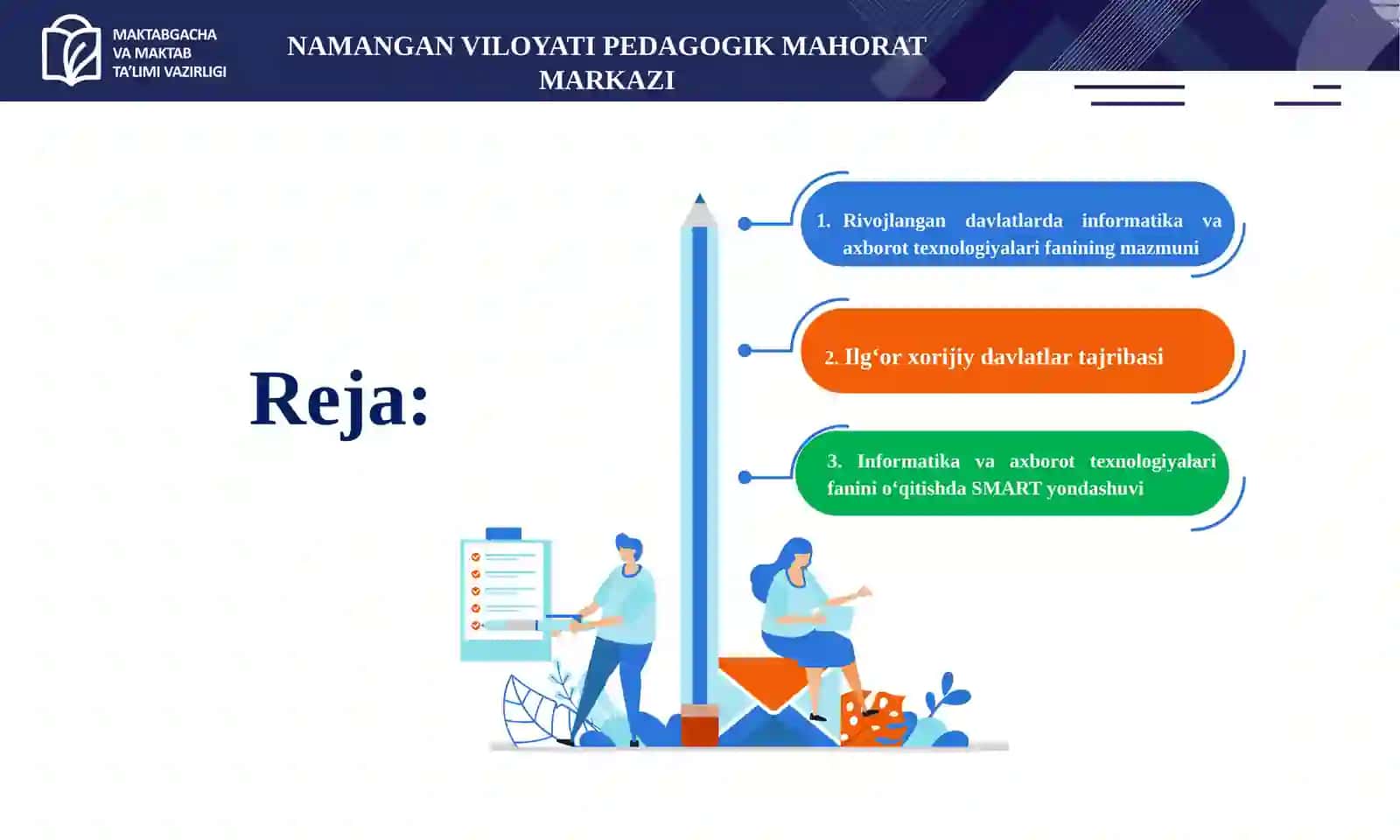 3-mavzu.Fanni o‘qitishda zamonaviy yondashuvlarvailg‘or xorijiy tajribalar 2