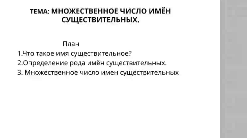 ОдинЫ по русскому языку:Множественное число имён существительных 2