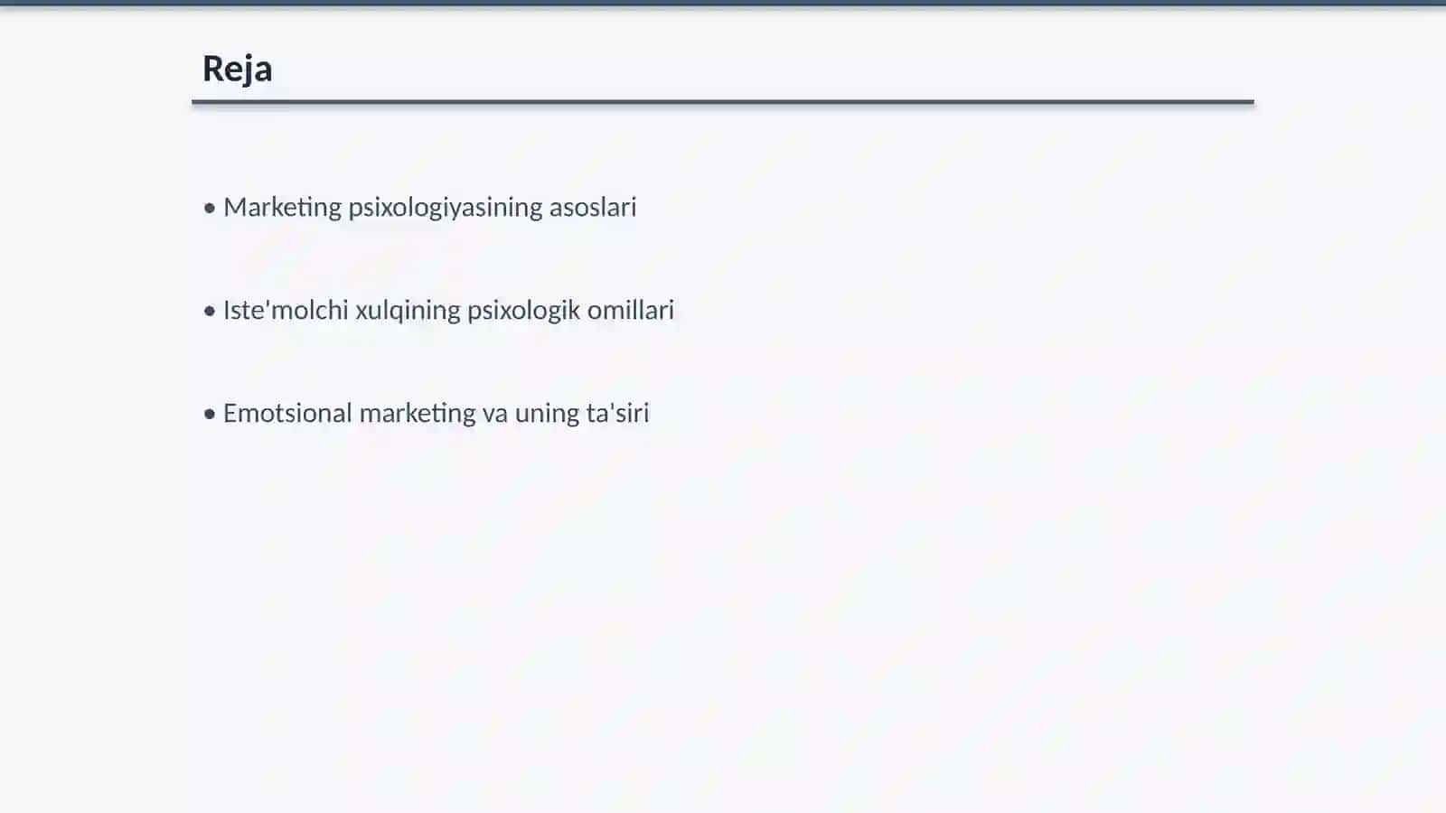 Marketing psixologiyasi 2