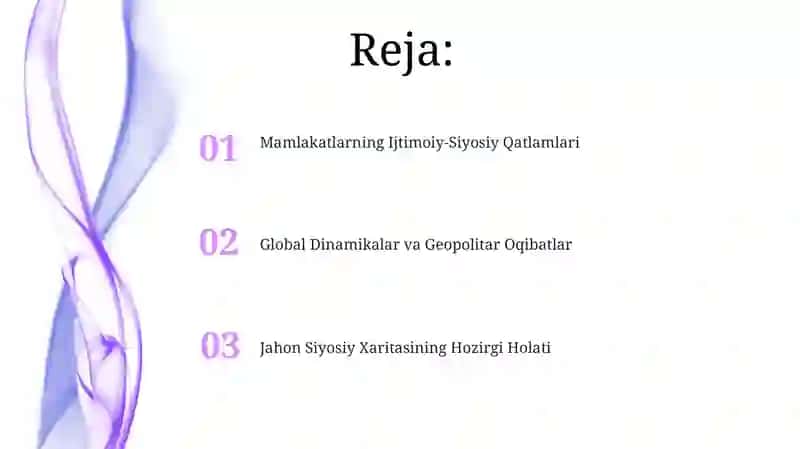 Jahon Siyosiy Xaritasining Hozirgi Holati 2