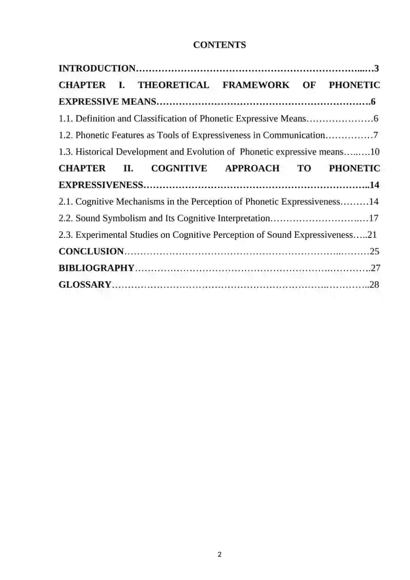 COURSE PAPER 2