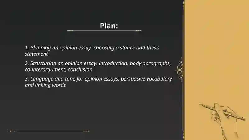 Opinion essays 2