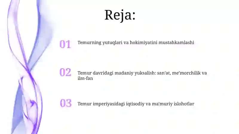 Amir Temur davlat renessansi 2