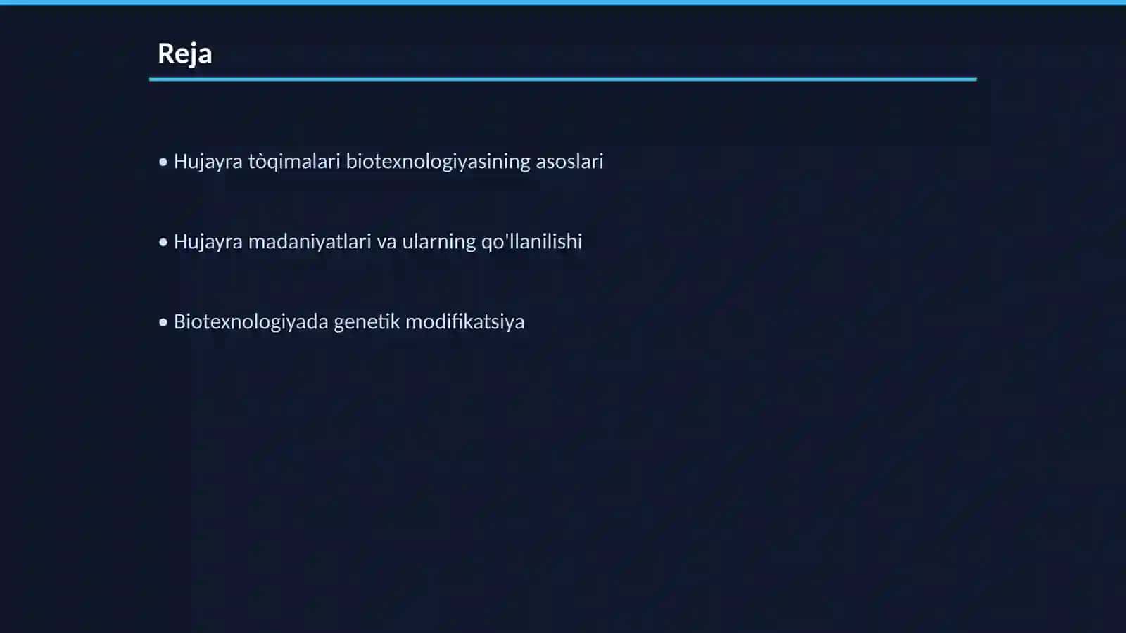 Hujayra tòqimalari biotexnologiyasi 2