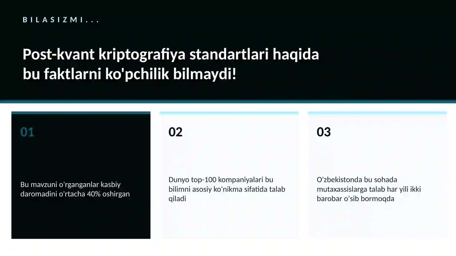 Post-kvant kriptografiya standartlari 2