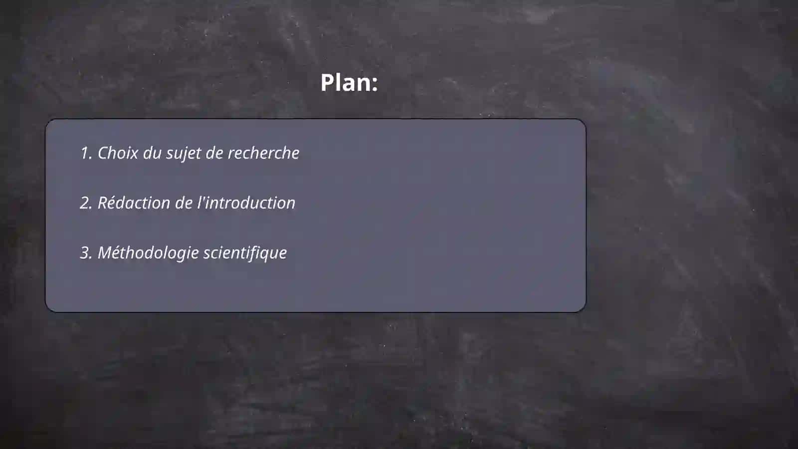Ecrire une article scientifique 2