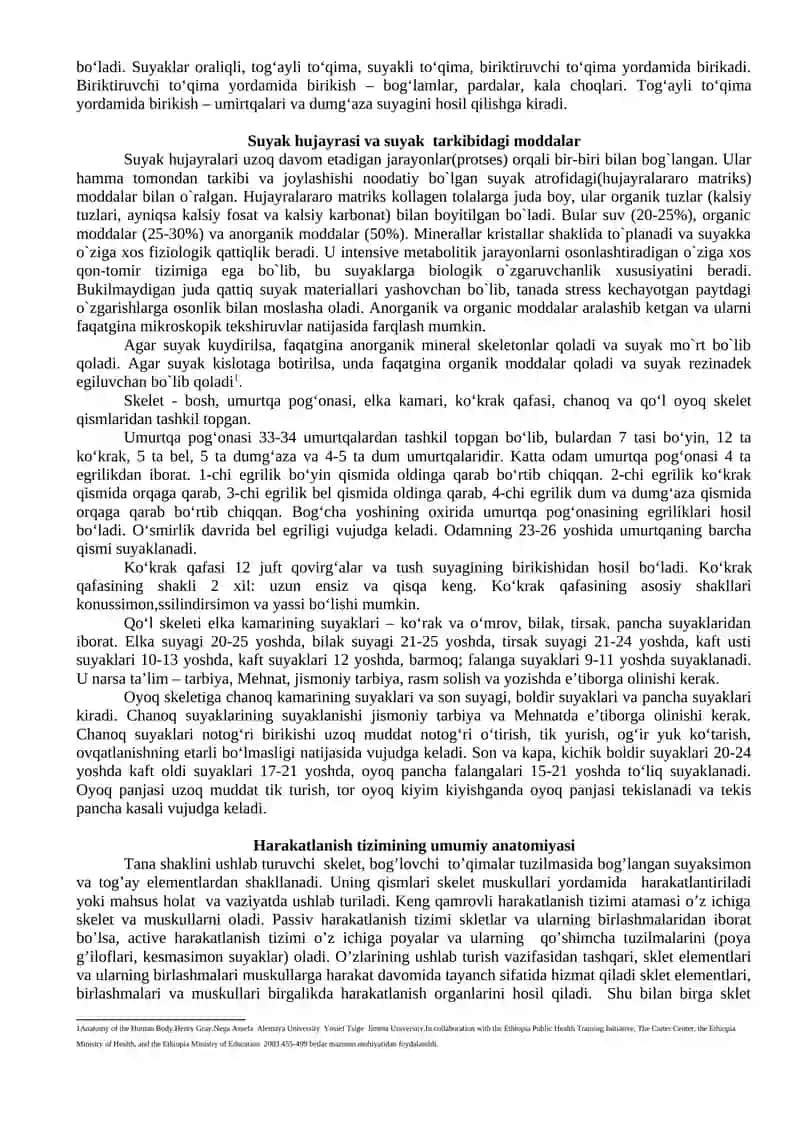 TAYANCH – HARAKAT APPARATINING KASALLIKLARI MASSAJ. 2