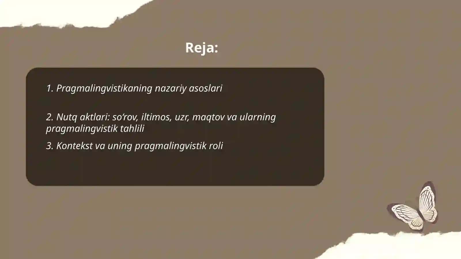 Pragmalingvistika 2
